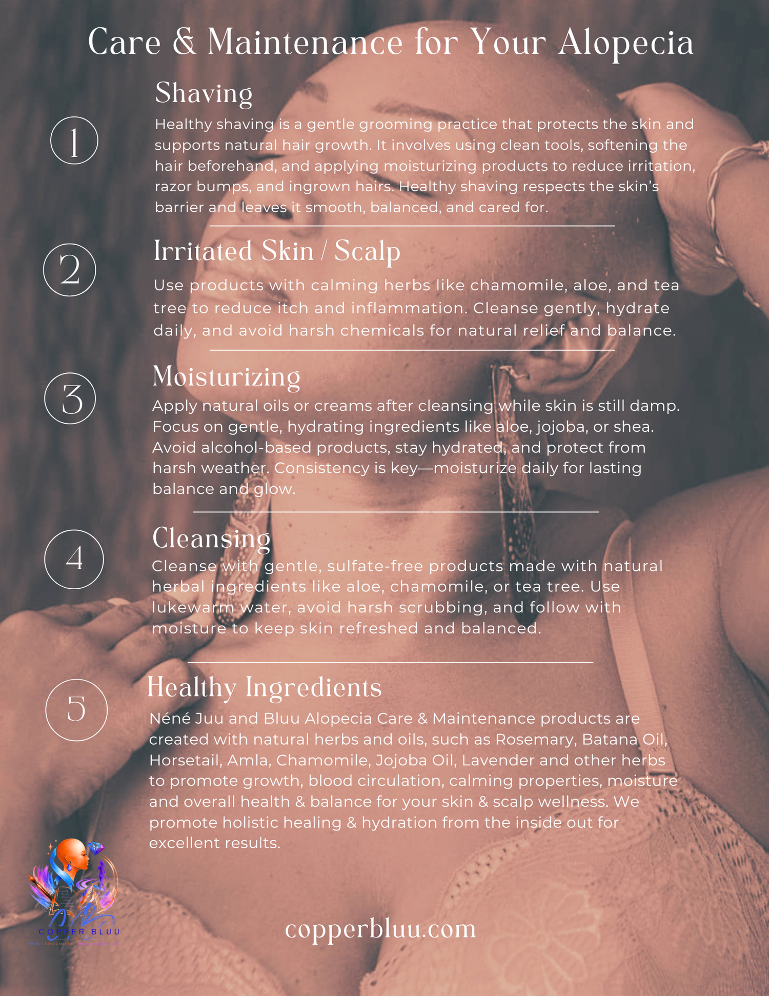 Nene Juu & Bluu Scalp Care Products